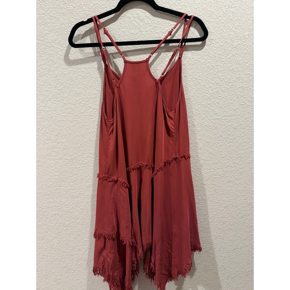 Fp Intimately Tattered Up Boho Asymmetrical Slip … - image 3